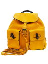 【GUCCI】グッチ『バンブー リュックサック』370833 レディース バックパック 1週間保証【中古】