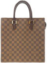 【LOUIS VUITTON】ルイヴィトン『ダミエ ヴェニス』N51145 メンズ レディース トートバッグ 1週間保証【中古】