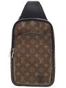 【LOUIS VUITTON】ルイヴィトン『モノグラム マカサー アヴェニュー スリングバッグ』M46327 メンズ ボディバッグ 1週間保証【中古】