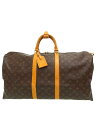 【LOUIS VUITTON】ルイヴィトン『モノグラム キーポル55』M41424 メンズ レディース ボストンバッグ 1週間保証【中古】