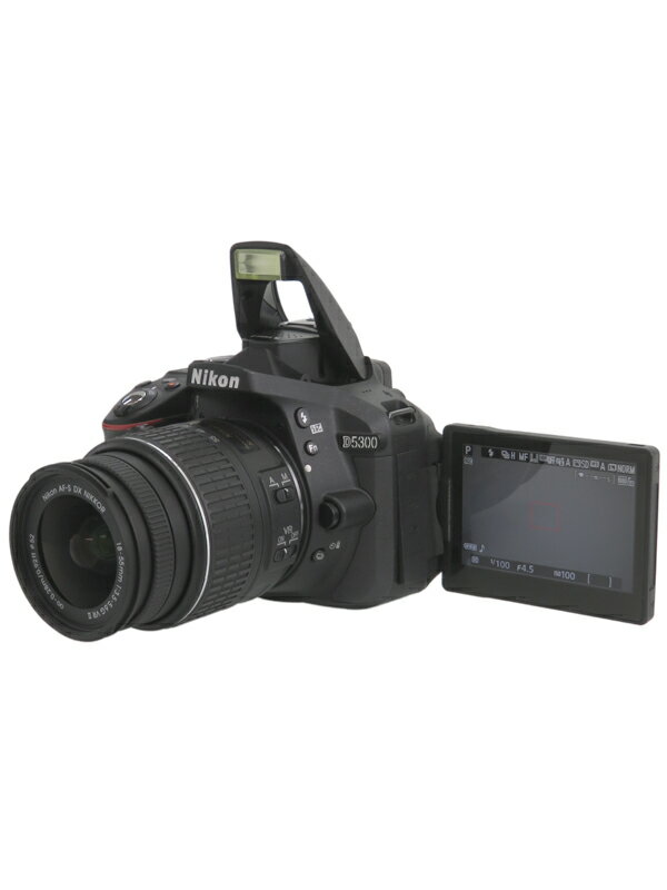 Nikon】ニコン『D5300 18-55 VR II レンズキット ブラック』2014 Nikon】ニコン『D5300 18-55 VR II レンズキット ブラック』2014