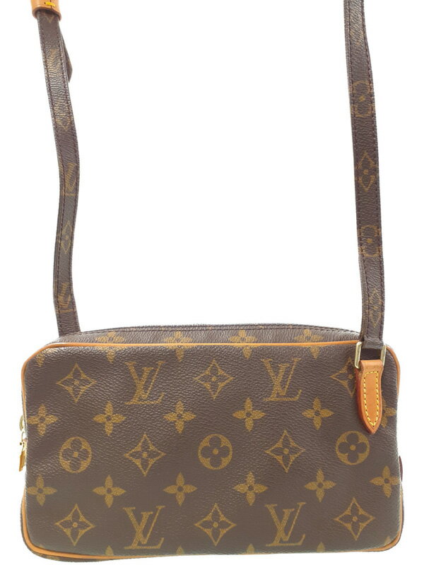 【LOUIS VUITTON】ルイヴィトン『モノグラム ポシェット マルリー バンドリエール』M51828 レディース ショルダーバッグ 1週間保証【中古】