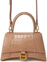 【BALENCIAGA】バレンシアガ『アワーグラス スモール ハンドバッグ』593546 レディース 2WAYバッグ 1週間保証【中古】
