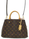 【LOUIS VUITTON】ルイヴィトン『モノグラム モンテーニュBB』M41055 レディース 2WAYバッグ 1週間保証【中古】