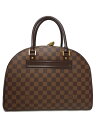 【LOUIS VUITTON】ルイヴィトン『ダミエ ノリータ』N41455 レディース ボストンバッグ 1週間保証【中古】
