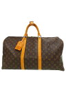 【LOUIS VUITTON】ルイヴィトン『モノグラム キーポル50』M41426 メンズ レディース ボストンバッグ 1週間保証【中古】(4)