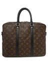 【LOUIS VUITTON】ルイヴィトン『モノグラム マカサーPDV PM』M52005 メンズ ビジネスバッグ 1週間保証【中古】