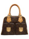 【LOUIS VUITTON】ルイヴィトン『モノグラム マンハッタンPM』M40026 レディース ハンドバッグ 1週間保証【中古】