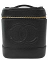 【CHANEL】シャネル『ココマーク バニティバッグ』A01998 レディース 化粧ケース 1週間保証【中古】