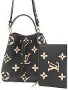 【LOUIS VUITTON】ルイヴィトン『バイカラー モノグラム アンプラント ネオノエMM』M45497 レディース 2WAYバッグ 1週間保証【中古】