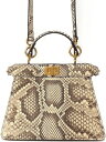 【FENDI】フェンディ『ピーカブー アイシーユー プチ』8BN335 レディース 2WAYバッグ 1週間保証【中古】