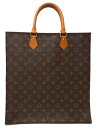 【LOUIS VUITTON】ルイヴィトン『モノグラム サック プラ』M51140 メンズ レディース トートバッグ 1週間保証【中古】