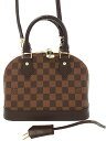 【LOUIS VUITTON】ルイヴィトン『ダミエ アルマBB』N40606 レディース 2WAYバッグ 1週間保証【中古】