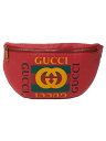 【GUCCI】グッチ『グッチ プリント レザー ベルトバッグ』530412 メンズ ボディバッグ 1週間保証【中古】