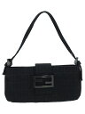 【FENDI】フェンディ『ズッキーノ柄 ハンドバッグ』8BK000 レディース アクセサリーポーチ 1週間保証【中古】