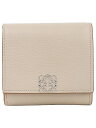 【LOEWE】ロエベ『アナグラム コンパクト フラップウォレット』C821L57X01 レディース 二つ折り短財布 1週間保証【中古】