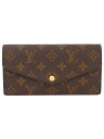 【LOUIS VUITTON】ルイヴィトン『モノグラム ポルトフォイユ サラ』M60531 メンズ レディース 二つ折り長財布 1週間保証【中古】