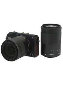 【Canon】キヤノン『EOS M2 ダブルズームキット ベイブルー』2014年8月発売 ミラーレス一眼カメラ 1週間保証【中古】