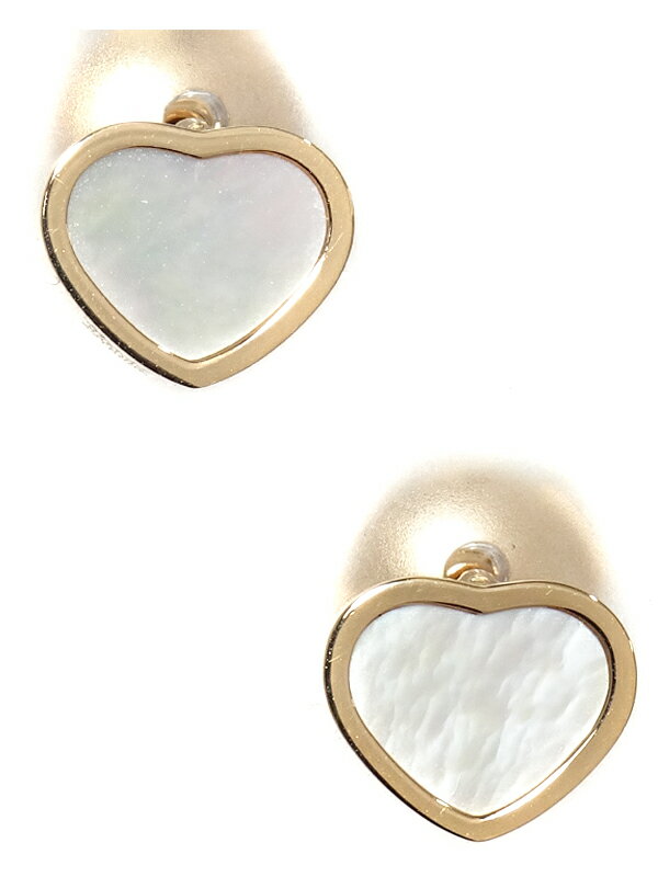 【Chopard】ショパール『K18PG マイ ハッピーハート ピアス シェル』83A086 1週間保証【中古】のサムネイル