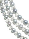 【TASAKI】タサキ『SILVER パールヴァリエ ロングネックレス パール6.5~6.9mm 処理石』1週間保証【中古】
