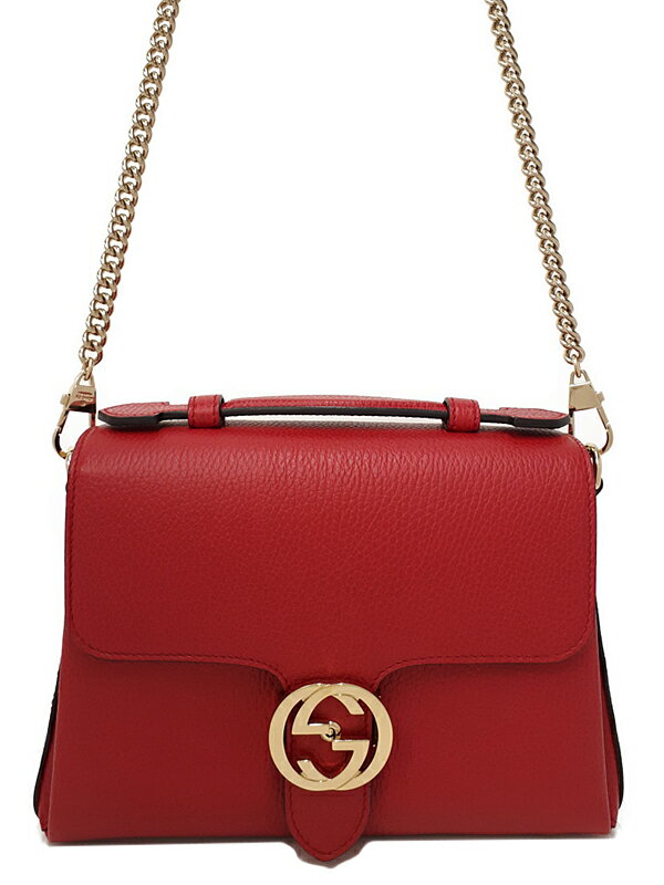 GUCCI グッチ INTERROCKING G バッグ 2WAY【送料0/国内即発】 GUCCI】グッチ『インターロッキングG 2WAYハンドバッグ』510302