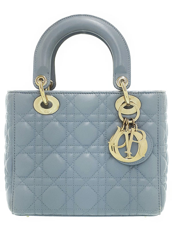 中古品・美品【Dior】LADY DIOR スモールバッグ ロゴストラップ 楽天市場】レディディオール スモール(ブランドディオール