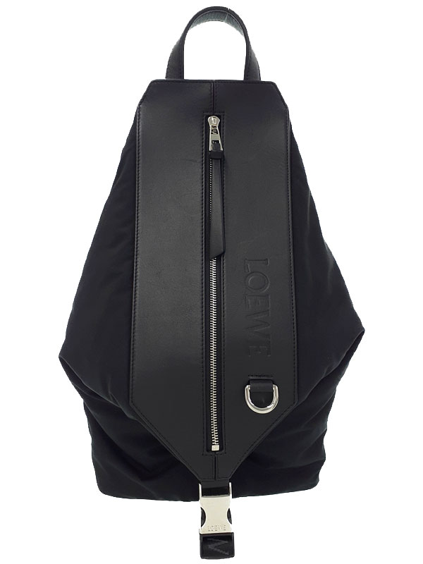ロエベ 黒リュック(訳あり) 楽天市場】ロエベ 中古(バックパック・リュック|メンズバッグ