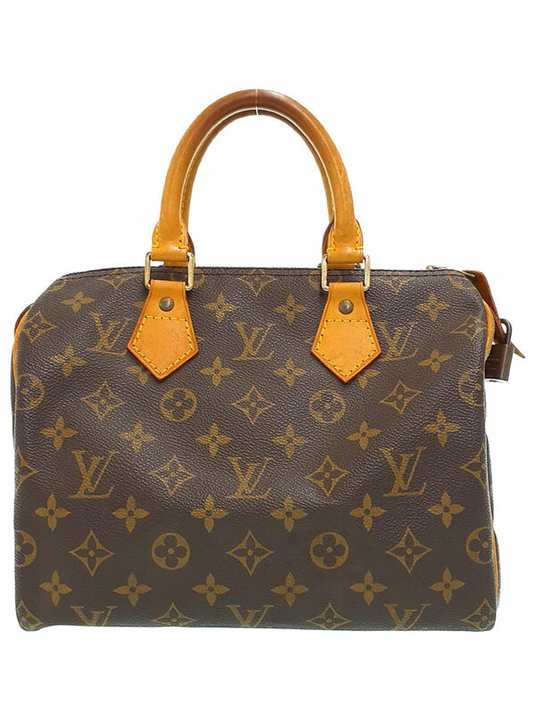 【良品】ルイヴィトン スピーディ25 モノグラム M41528 ハンドバッグ LOUIS VUITTON】ルイヴィトン『モノグラム スピーディ25』M41528