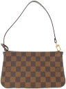 【LOUIS VUITTON】ルイヴィトン『ダミエ ナヴォナ』N51983 レディース アクセサリーポーチ 1週間保証【中古】