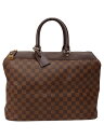 【LOUIS VUITTON】ルイヴィトン『ダミエ グリニッジPM』N41165 メンズ レディース ボストンバッグ 1週間保証【中古】