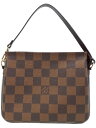 【LOUIS VUITTON】ルイヴィトン『ダミエ トゥルース メイクアップ』N51982 レディース アクセサリーポーチ 1週間保証【中古】