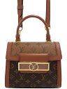 【LOUIS VUITTON】ルイヴィトン『モノグラム リバース ドーフィーヌ キャピタル』M46751 レディース 2WAYバッグ 1週間保証【中古】