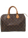【LOUIS VUITTON】ルイヴィトン『モノグラム スピーディ30』M41526 レディース ハンドバッグ 1週間保証【中古】