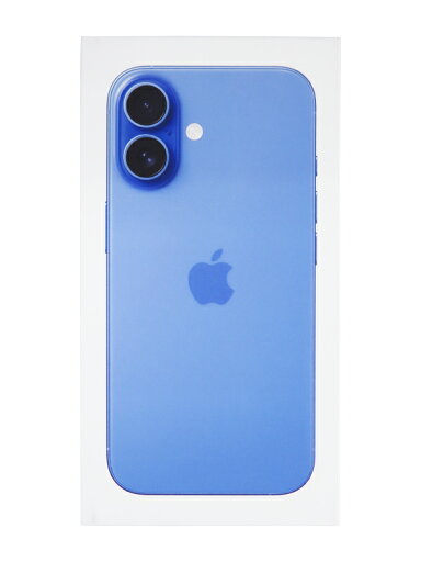 【Apple】【訳有未使用品】アップル『iPhone 16 / 256GB / SIMフリー / ウルトラマリン』MYE03J/A スマートフォン 1週間保証【中古】 【Apple】【訳有未使用品】アップル『iPhone 16 / 256GB / SIMフリー / ウルトラマリン』MYE03J/A スマートフォン 1週間保証【中古】