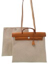 【HERMES】エルメス『エールバッグMM』□F刻印 2002年製 メンズ レディース 2WAYバッグ 1週間保証【中古】(4)