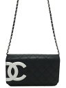 【CHANEL】シャネル『カンボンライン チェーンウォレット』A46646 レディース 1週間保証【中古】