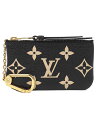 【LOUIS VUITTON】ルイヴィトン『バイカラー モノグラム アンプラント ポシェット クレ』M80885 レディース 小銭入れ兼キーケース 1週間保証【中古】