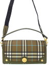 【BURBERRY】バーバリー『チェック柄 ノート クロスボディバッグ』8074510 レディース 2WAYバッグ 1週間保証【中古】(4)