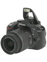【Nikon】ニコン『D3300 18-55 VRII レンズキット ブラック』2014年2月発売 デジタル一眼レフカメラ 1週間保証【中古】