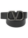 【VALENTINO GARAVANI】ヴァレンティノガラヴァーニ『Vロゴ シグネチャー ベルト 40mm size90』メンズ 1週間保証【中古】