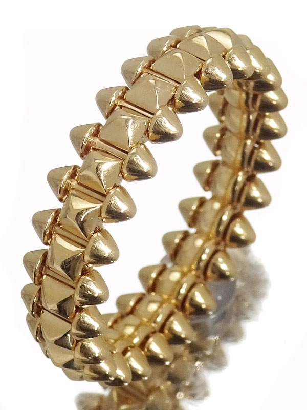 【Cartier】カルティエ『K18YG クラッシュ ドゥ カルティエ リング スモール SM』16.5号 1週間保証【中古】のサムネイル