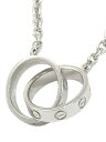【Cartier】カルティエ『K18WG ベビーラブ ペンダント ネックレス』1週間保証【中古】