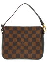 【LOUIS VUITTON】ルイヴィトン『ダミエ トゥルース メイクアップ』N51982 レディース アクセサリーポーチ 1週間保証【中古】