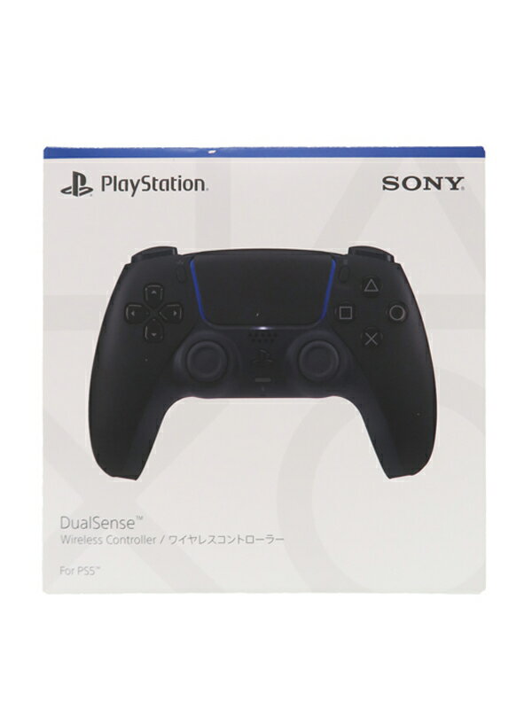 【SIE】【訳あり未使用品】ソニー『DualSense ワイヤレスコントローラー ミッドナイトブラック』CFI-ZCT1J01 ゲーム周辺機器 1週間保証【中古】
