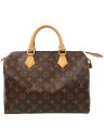 【LOUIS VUITTON】ルイヴィトン『モノグラム スピーディ30』M41108 レディース ハンドバッグ 1週間保証【中古】