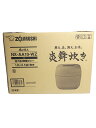 【ZOJIRUSHI】【訳あり未使用品】象印『極め炊き / 炎舞炊き / 圧力IH炊飯ジャー / 5.5 合 / 白』NX-AA10-WZ 調理家電 1週間保証【中古】