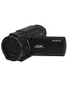 【SONY】【訳あり未使用品】ソニー『4Kハンディカム 64GB 光学20倍 ブラック』FDR-AX45A(B) 2022年9月発売 ビデオカメラ 1週間保証【中古】