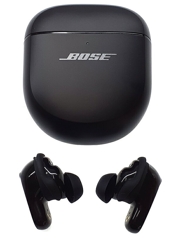 【BOSE】ボーズ『Bose QuietComfort Ultra Earbuds ブラック』QC ULTRA EARBUDS BLK 完全ワイヤレスイヤホン 1週間保証【中古】