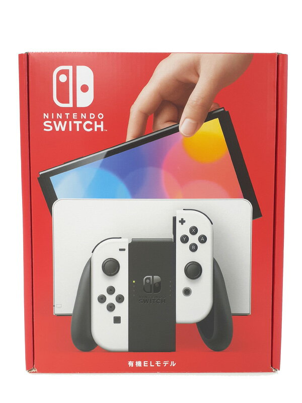 新品未使用品　Switch本体有機EL JCホワイト 美品・完品】 Nintendo Switch本体 有機ELモデル JCホワイト