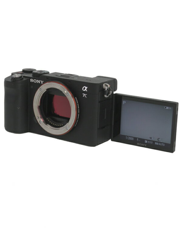 【SONY】ソニー『α7C ボディ / ブラック』ILCE-7C(B) 2020年10月発売 ミラーレス一眼カメラ 1週間保証【中古】